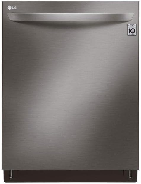LG LDT7808BD 42dB Black Stainless Top Control Dishwasher
