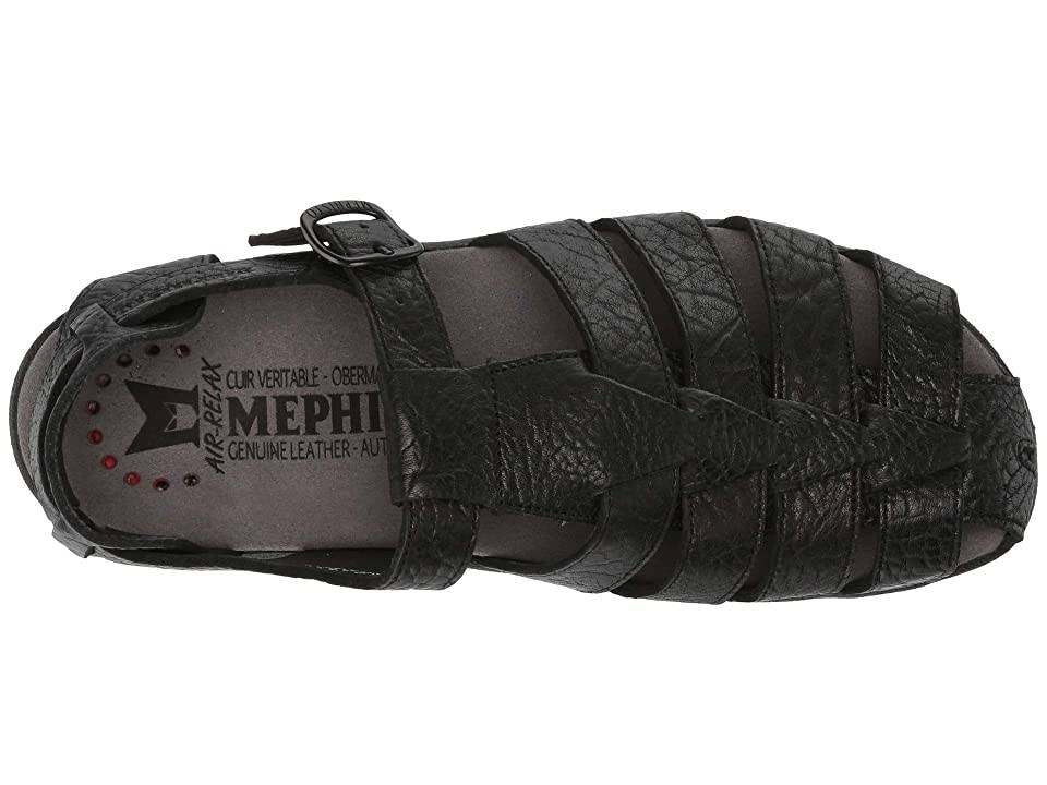 Men&s Mephisto Sam - Black Grain Leather Size 8