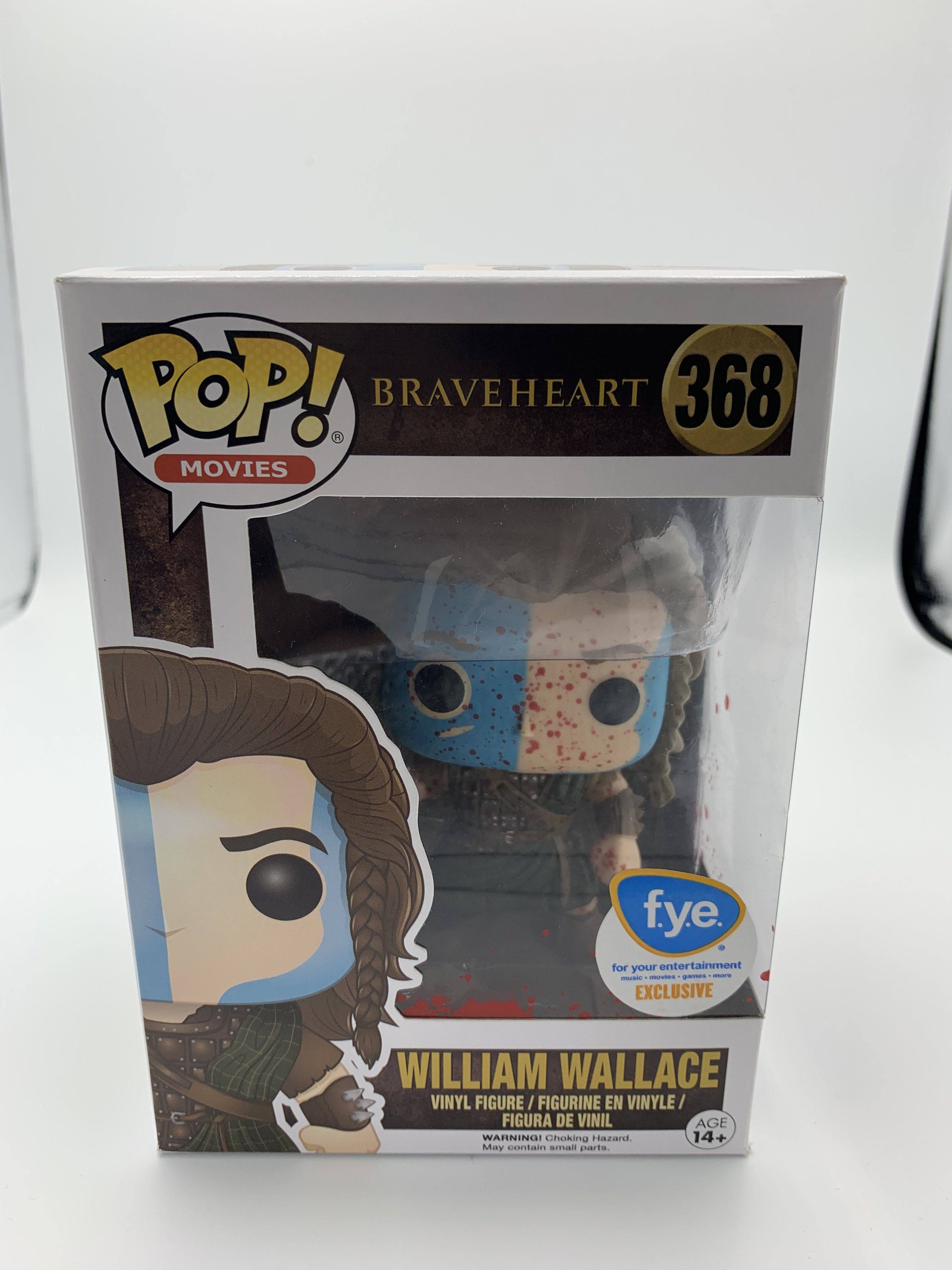 Funko Pop! Movies Braveheart William Wallace #368 Fye