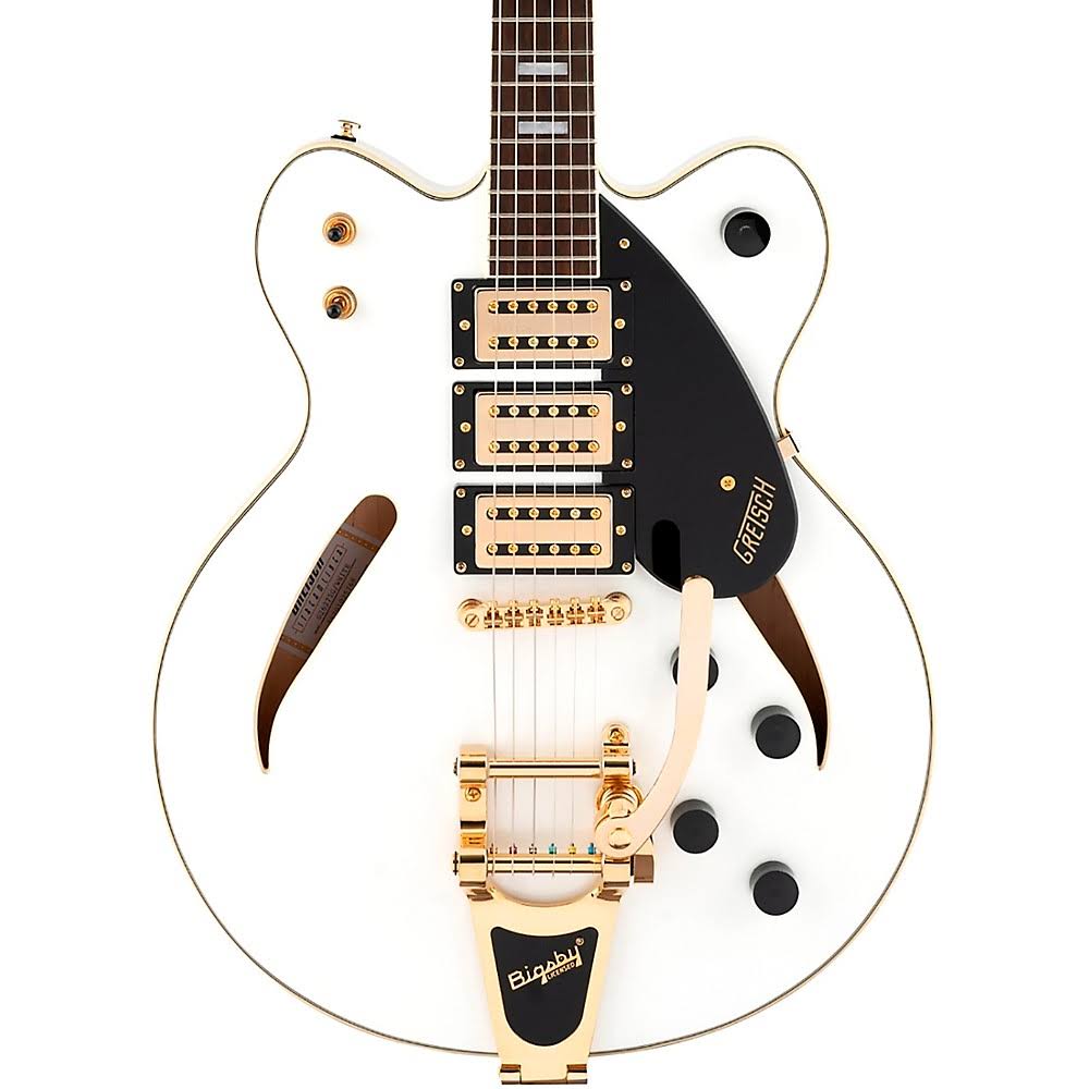Gretsch G2627TG Streamliner Center Block 3-Pickup White