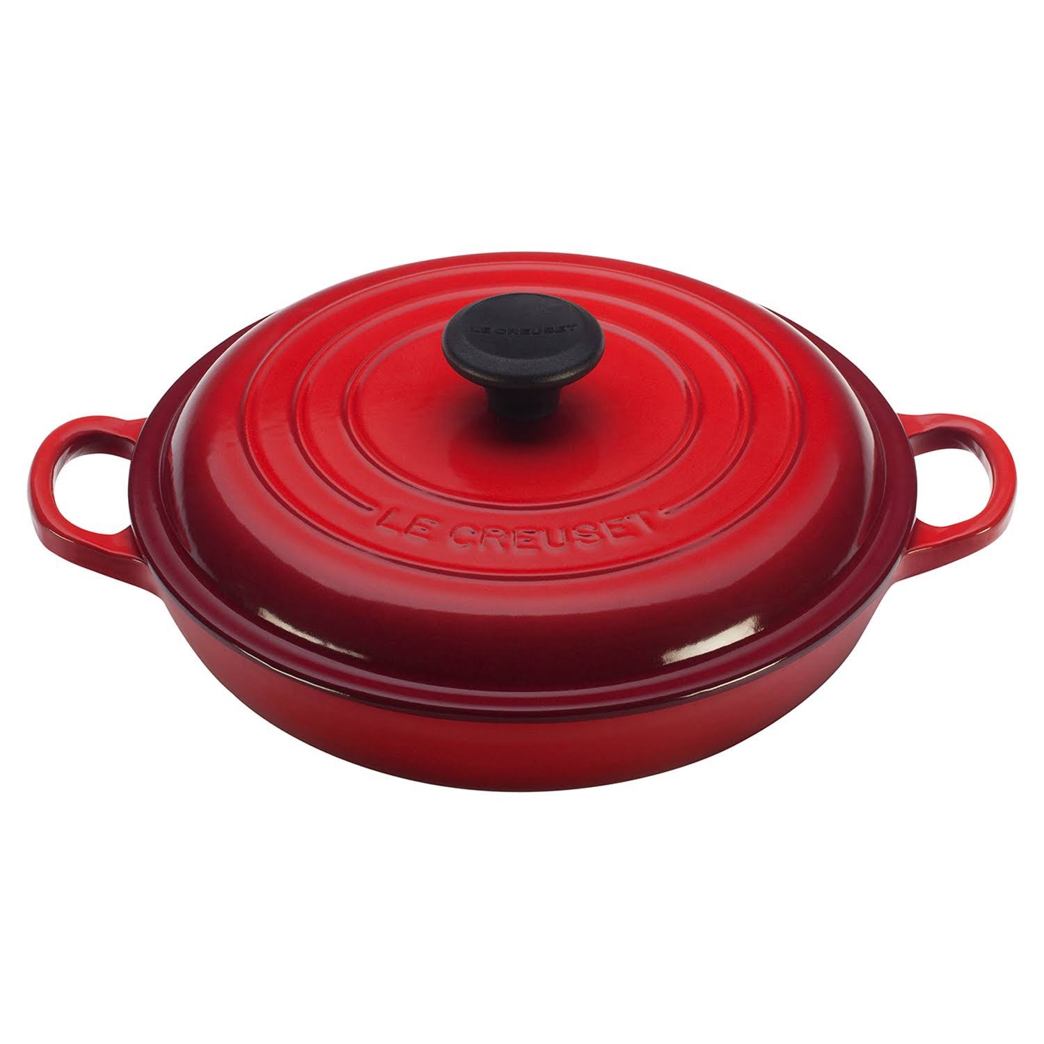 Le Creuset Signature 1.5-Quart Cast Iron Braiser - Cerise
