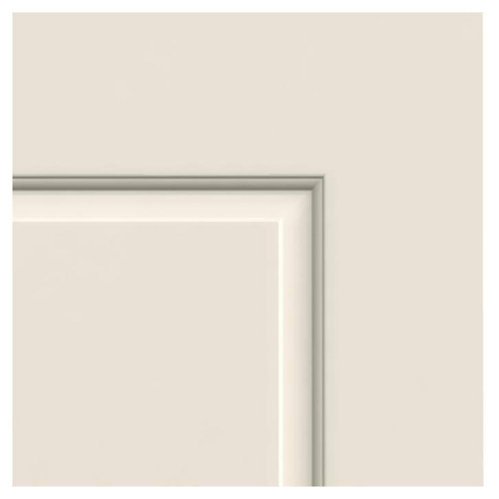 JELD-WEN 72 in. x 80 in. Cambridge Primed Smooth Molded Composite MDF Closet Bi-Fold Double Door