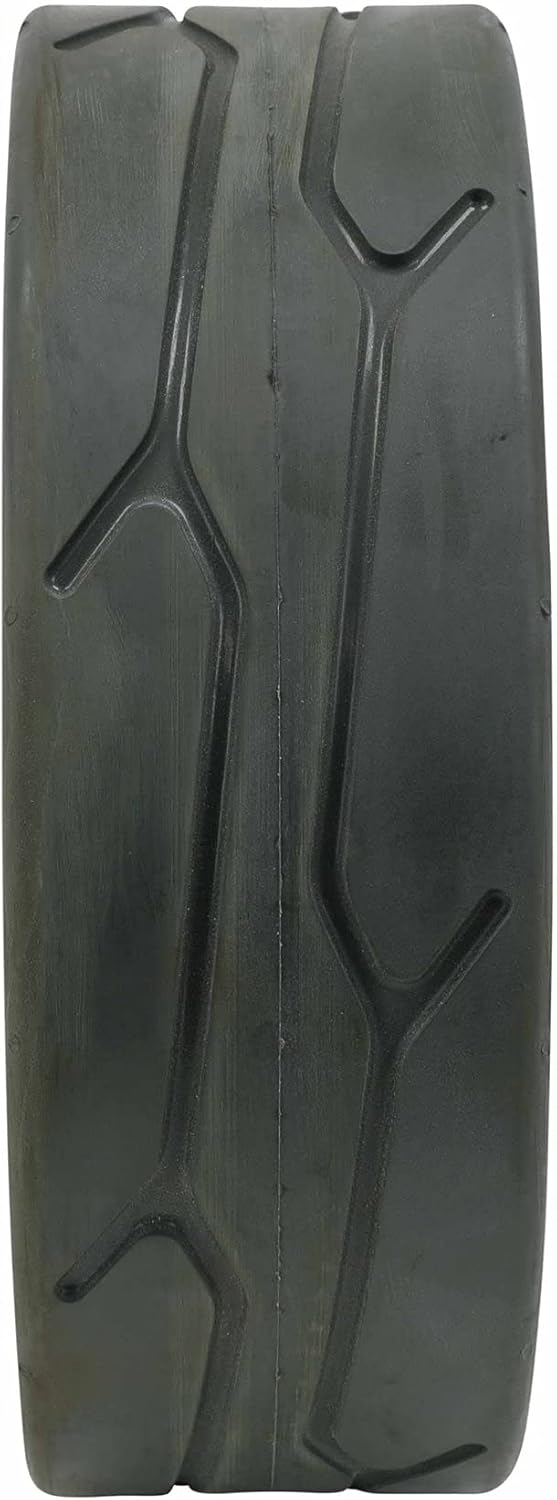 Mytee Products (2 Pack) SkyJack 158437, 158438, Scissor Lift Tires 12 x 4, Brake- Model # SJIII3219, SJIII3015, SJIII3215, SJIII3019 | Non-Marking Wheel Assembly
