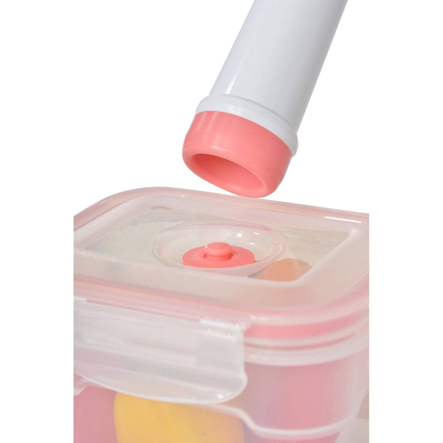 Lasting Freshness Vacuum Food Storage Containers Square 11 Piece