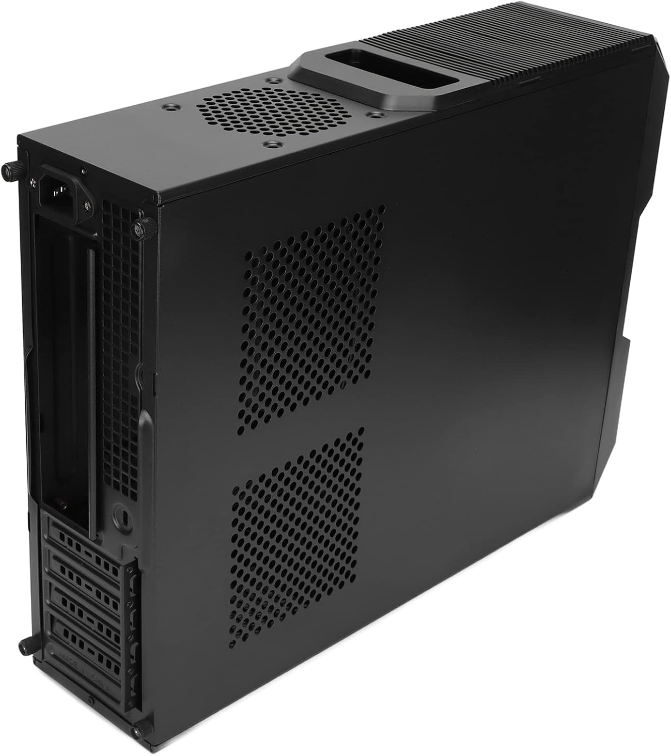 Zhiyavex Mini ITX Case,Computer Case,Mini Portable Small PC Case,Desktop Motherboard ATX Gaming PC Case,Multifunctional Peripheral Port,for Game Office