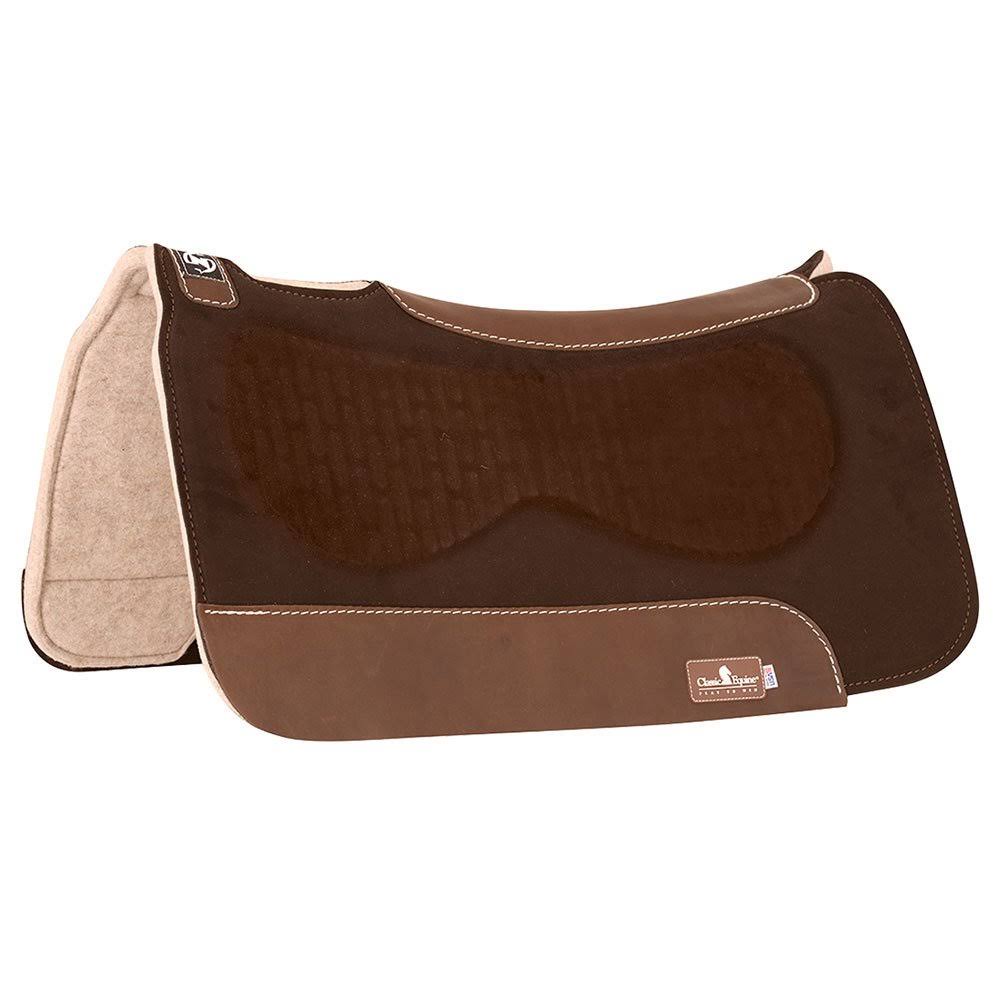 Classic Equine Zone Suede Top/Felt Bottom Pad