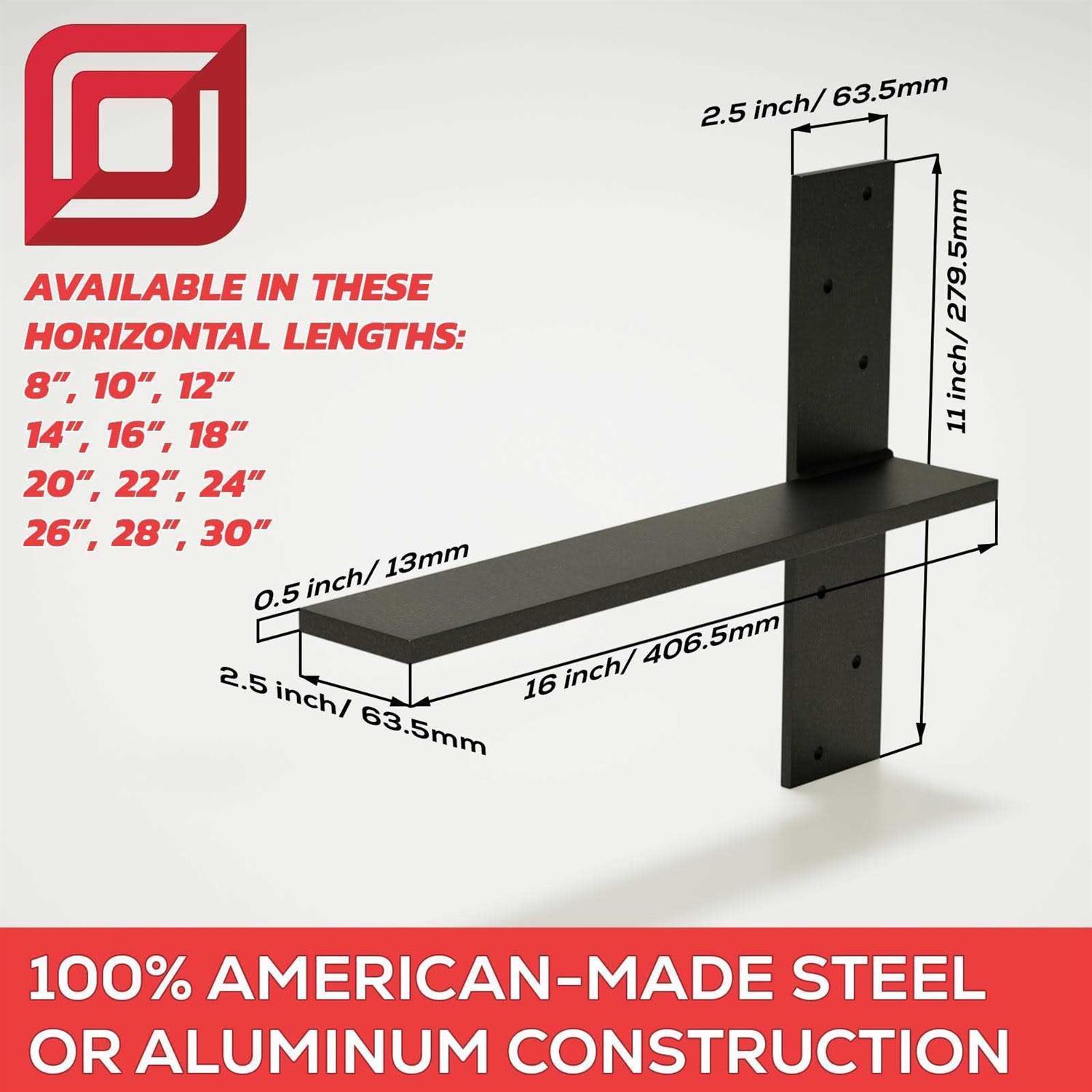 The Original Granite Bracket Free Hanging Universal Angled Shelf Bracket - Shop Hardware Tools Online Store