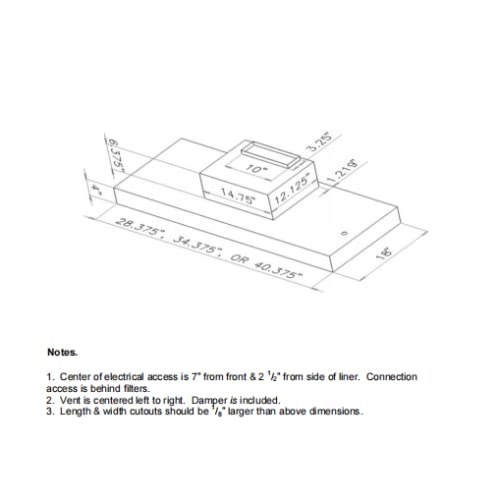 Copper Ductless Range Hood VH03A