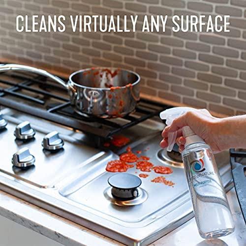 Force of Nature Multi-Purpose Cleaner, Sanitizer, Disinfectant u0026 Deodorizer | K