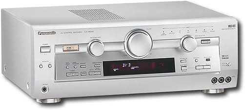 Panasonic Dolby Digital DTS Surround Sound Receiver Sahe100s, Silver