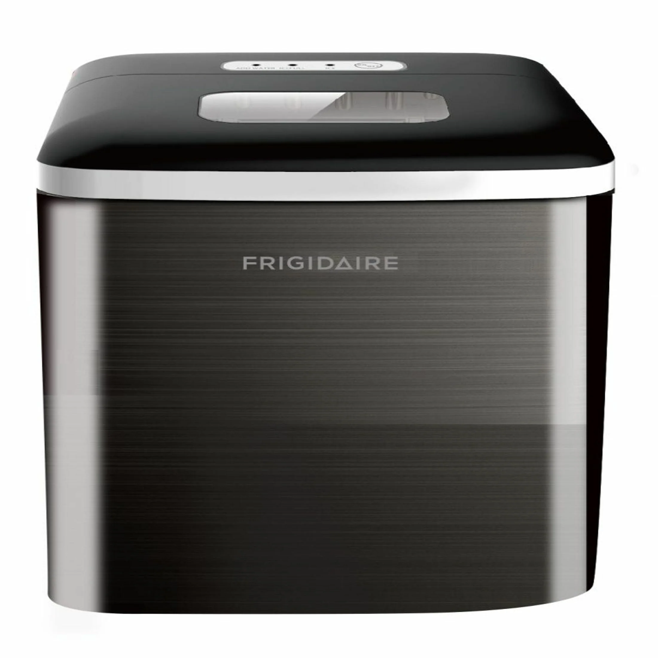 Frigidaire 26 lb. Countertop Ice Maker (Ice Nuggets) EFIC117-SS, Black Stainless Steel
