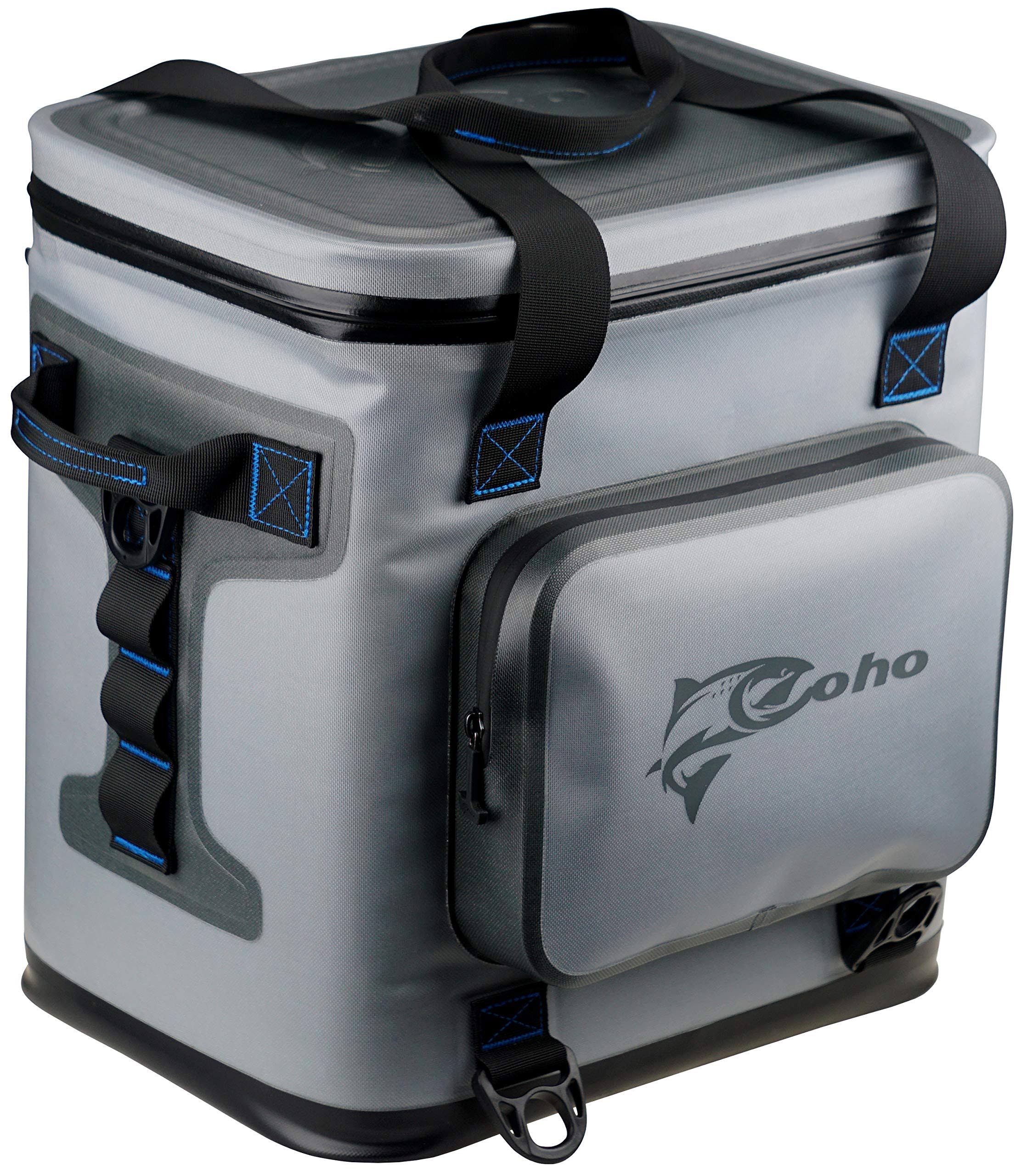 Coho Soft Sided Insulated Cooler - Fits 24 Cans + Ice - 14.37x22 x 12.01x22 x 15.16x22