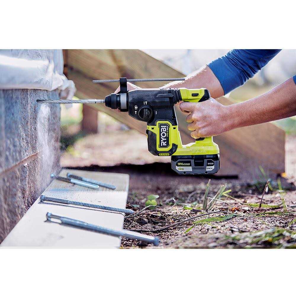 RYOBI ONE+ HP 18V Brushless Cordless 1 in. SDS-Plus Rotary Hammer Drill P223 - Shop Hardware Tools Online Store