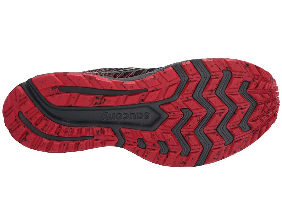 Men&s Saucony Guide 13 TR Black/Red 7.5 D