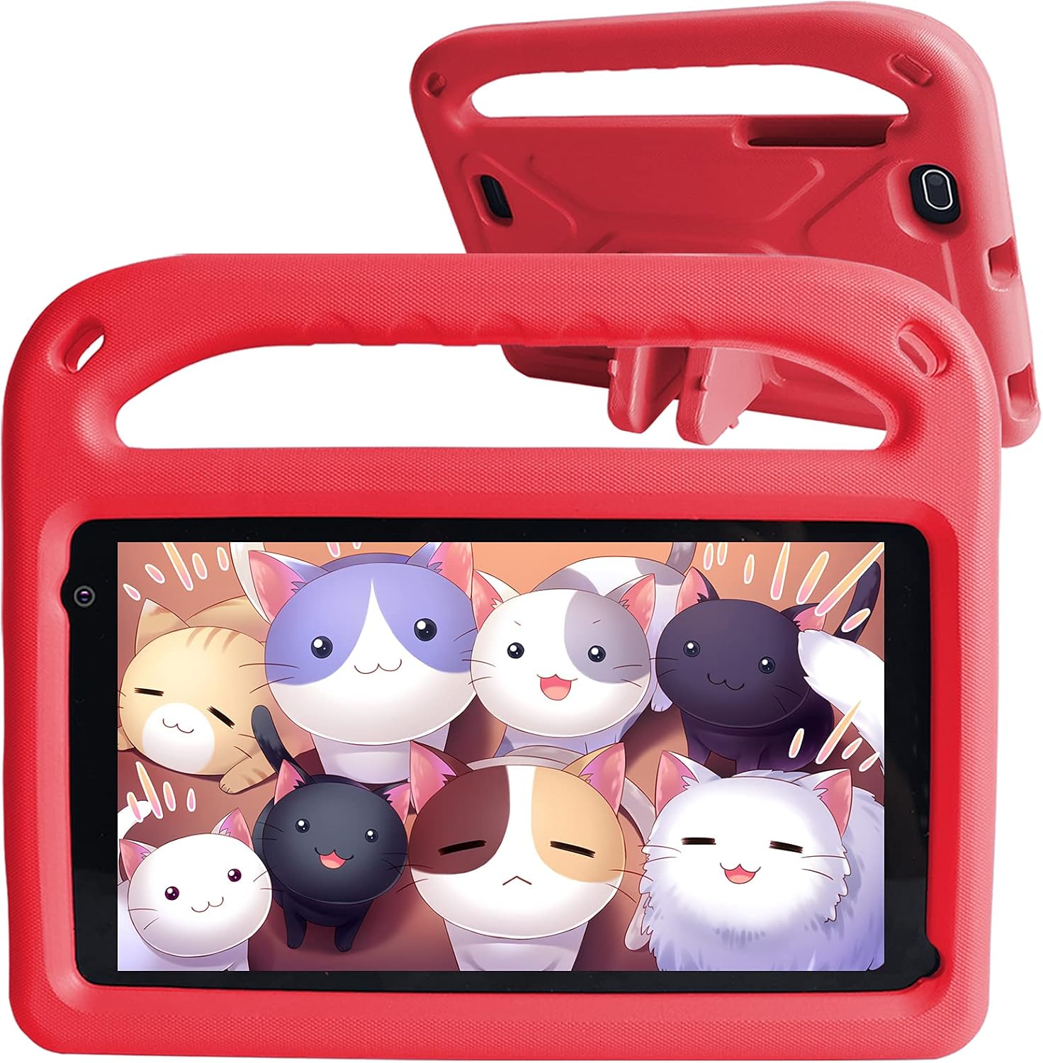 Tablet for Kids GOODTEL G7 7in 32GB ROM 128GB Extended Memory, Android 11 Go Kids Tablet Quad-Core, Google Play Pre Installed, Parental Control Mode, IPS HD Display, Kid Shock-Proof Case (Blue)