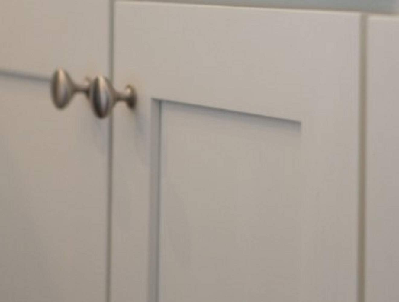 Laurey 54628-250 Danica Brushed Satin Nickel Cabinet Hardware Knob, 250 Piece