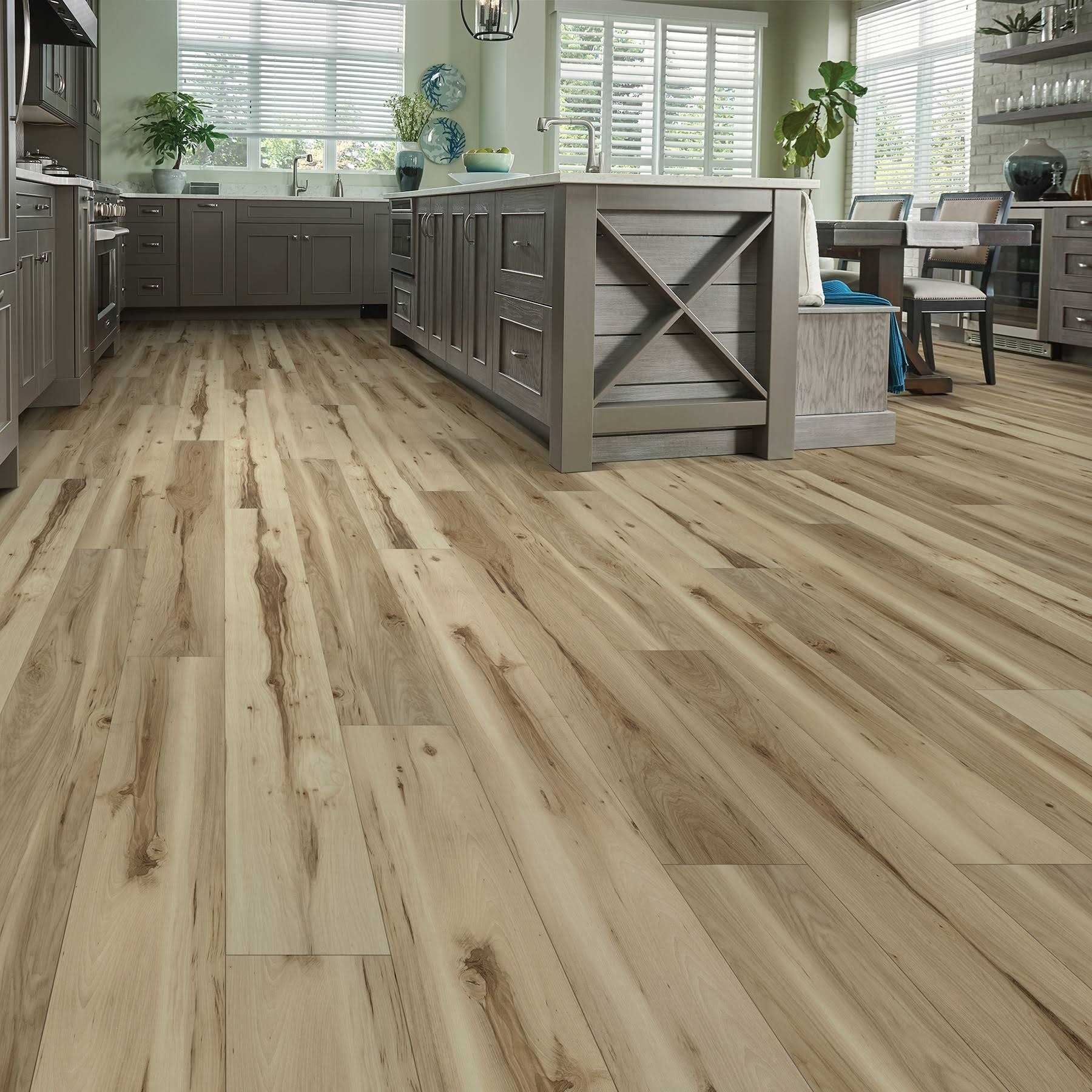 SMARTCORE Ultra XL 12-mil x 9-in W x 72-in L Waterproof Interlocking Luxury Vinyl Plank Flooring