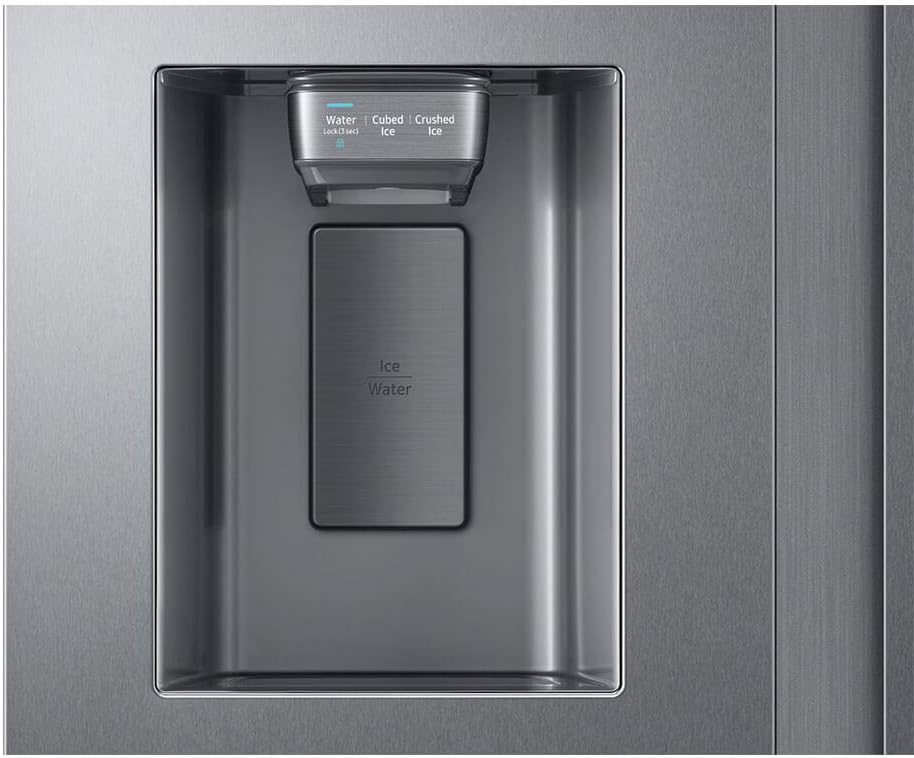 SAMSUNG RS27T5200SR 27.4 Cu.Ft. Stainless Side-by-Side Refrigerator