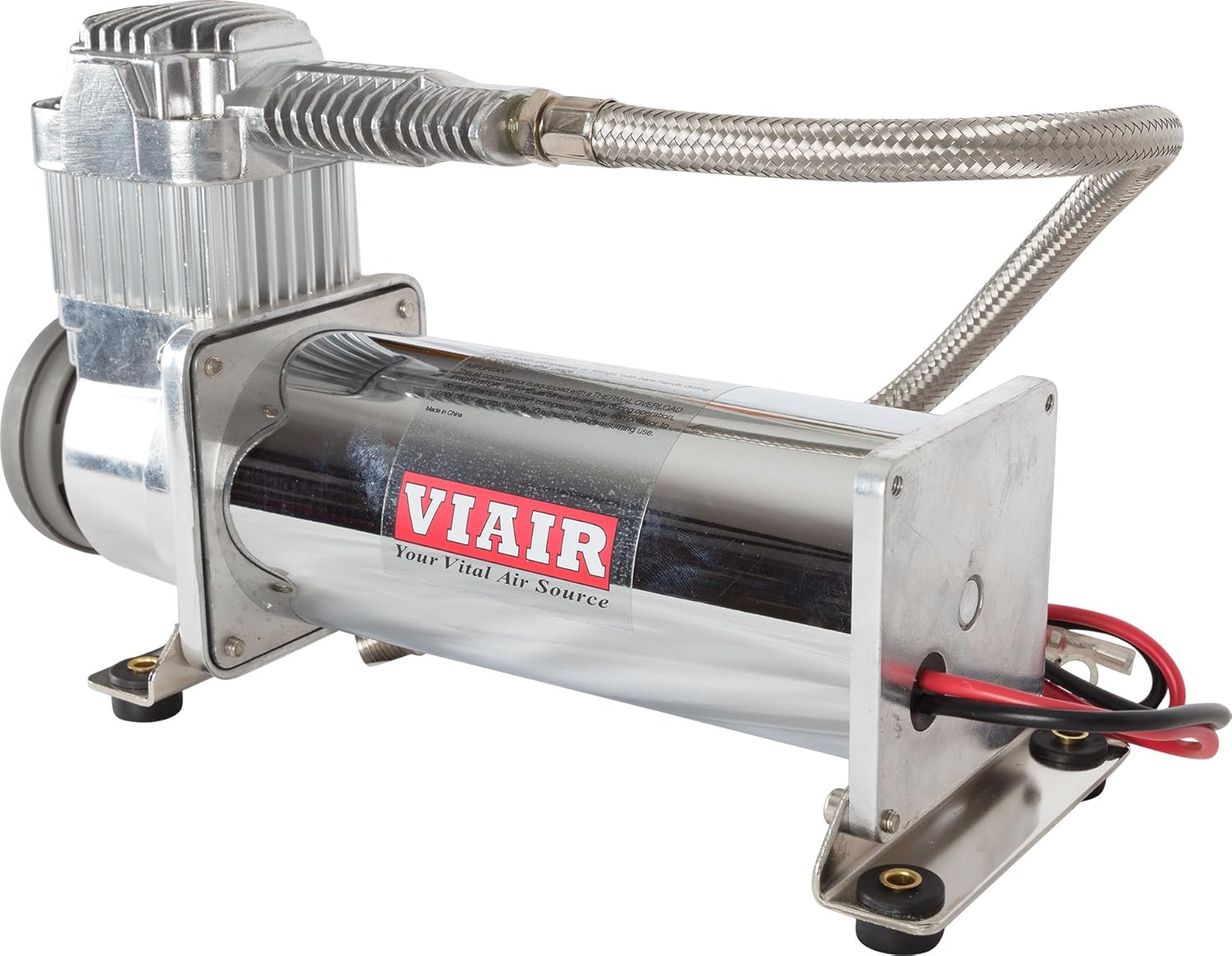 Viair 444C Chrome Single Compressor Air Ride Suspension 44432