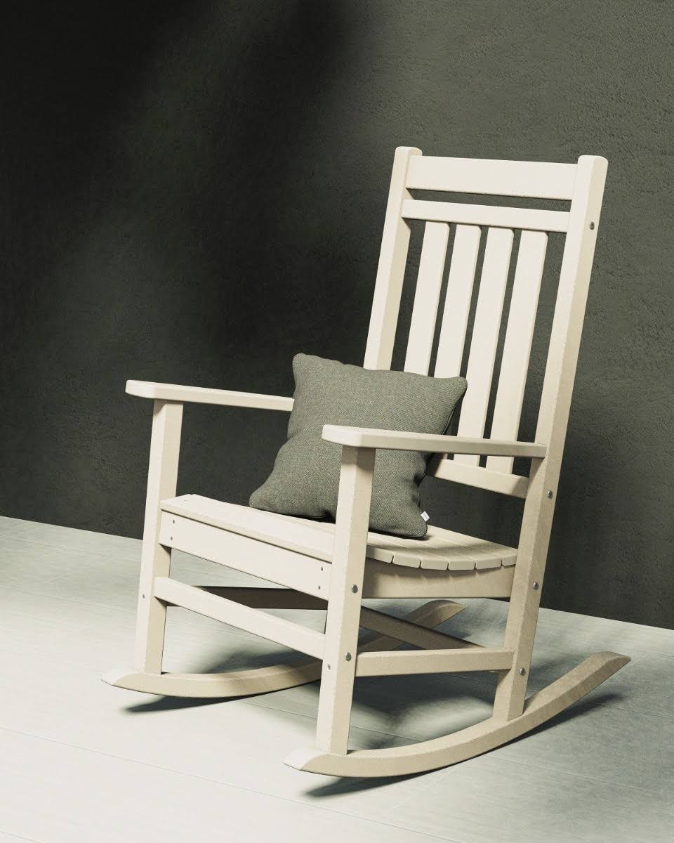 POLYWOOD Estate Rocking Chair - Sand