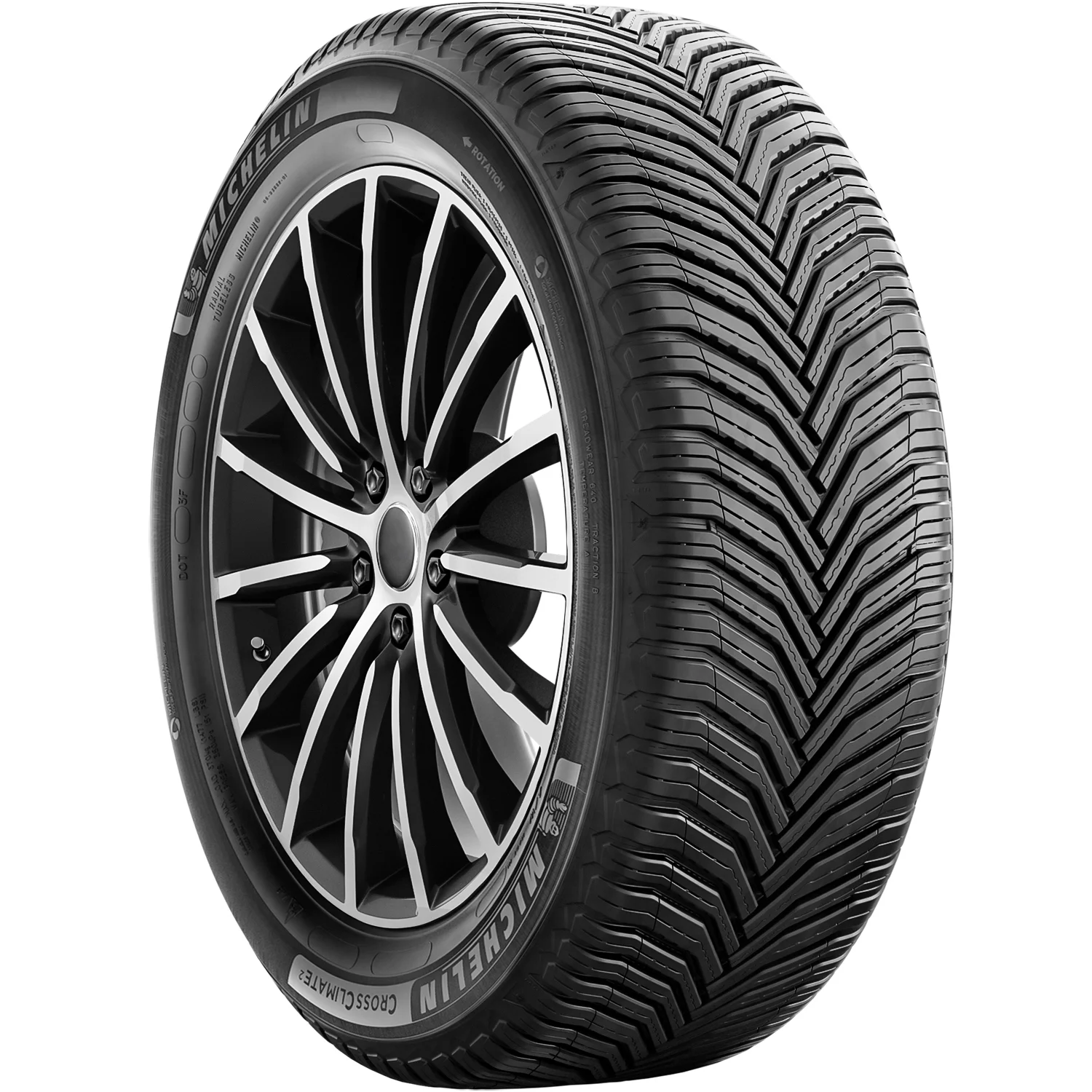 Michelin Cross Climate2 A/W All Weather 235/55R18 100V SUV/Crossover Tire