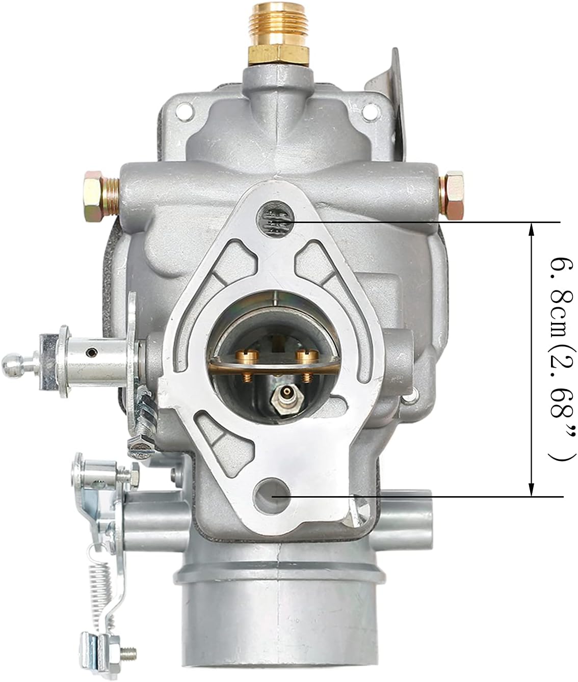 Carburetor 1103-0004 Replacement for Ford 1965-1974 New Holland Tractor 3000 Series 3 Cyl Replace# 13916, C5NE9510C, C5NN9510M, D3NN9510B