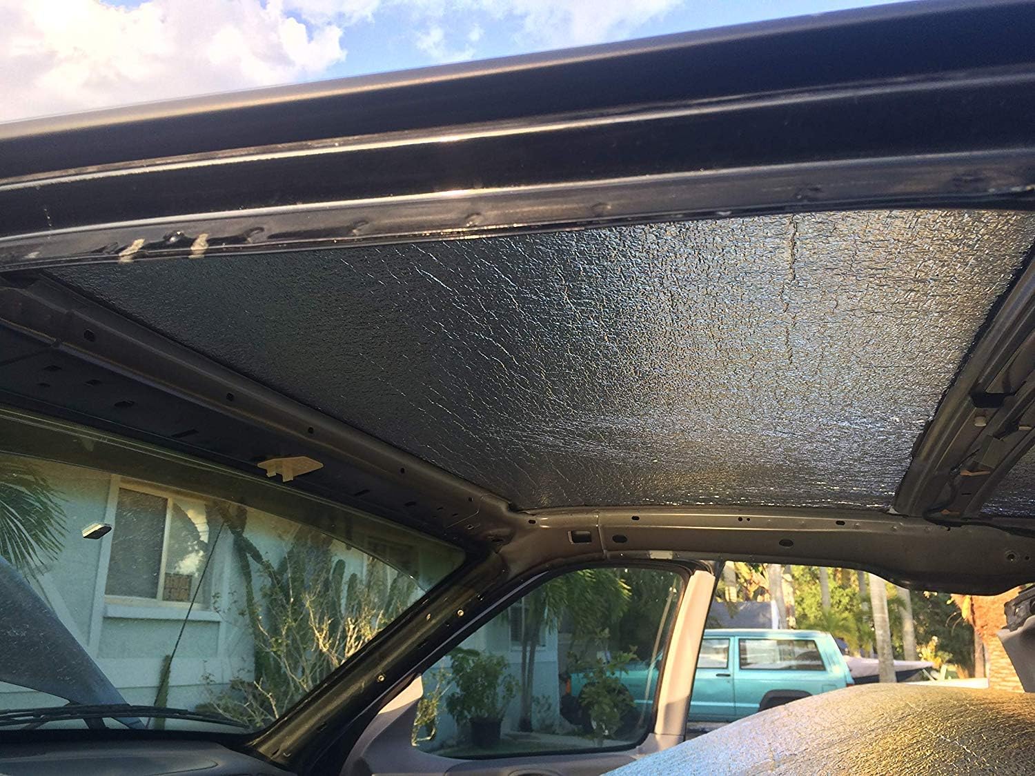 NASATEK 4' x 100' Roll (400 Sqft) Automotive: Car Truck Van SUV RV Camper Vehicle Insulation (Sound Deadener, Radiant Heat Barrier Mat, Thermal Insulation) (R8) AD5 5MM Waterproof / Moistureproof