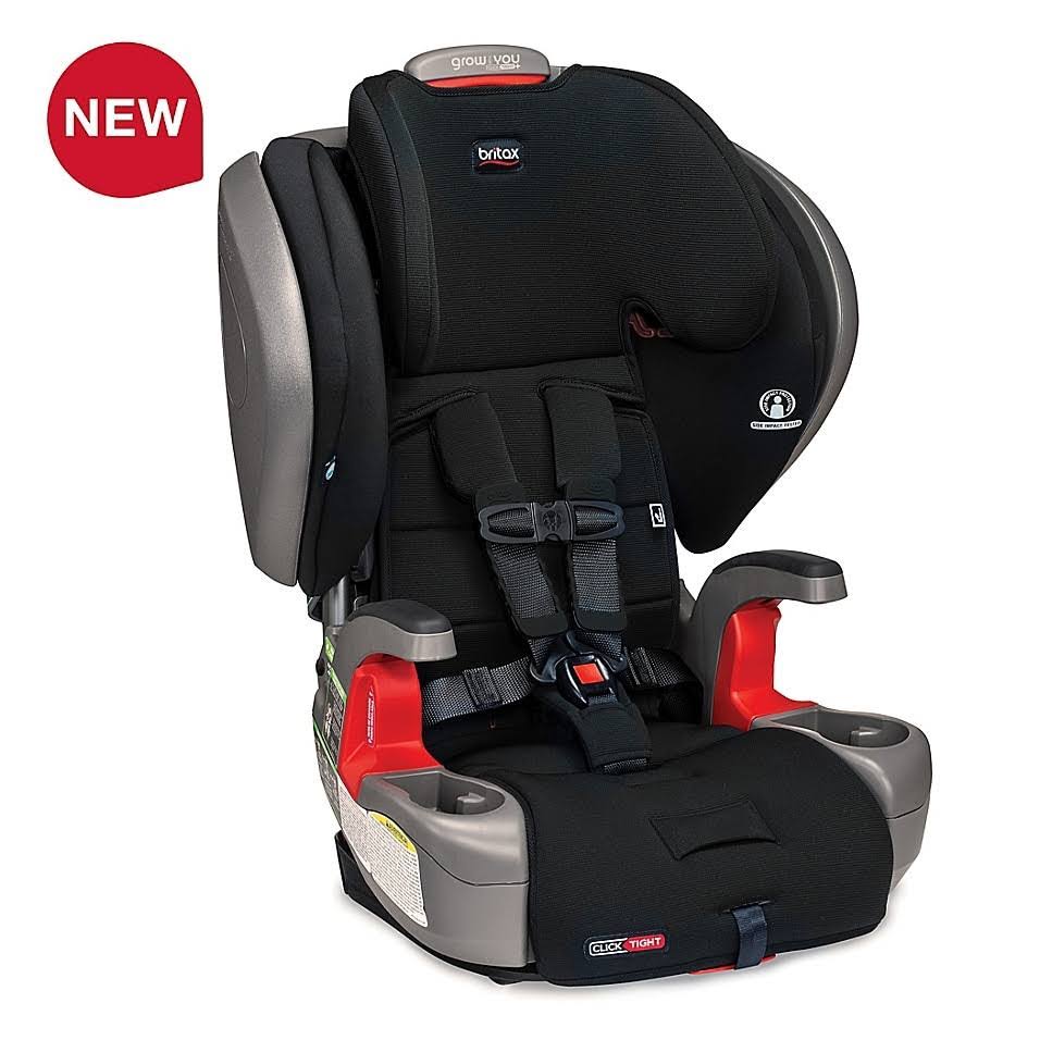 Britax Grow with You ClickTight Plus Safewash Harness-2-Booster Seat in Jet