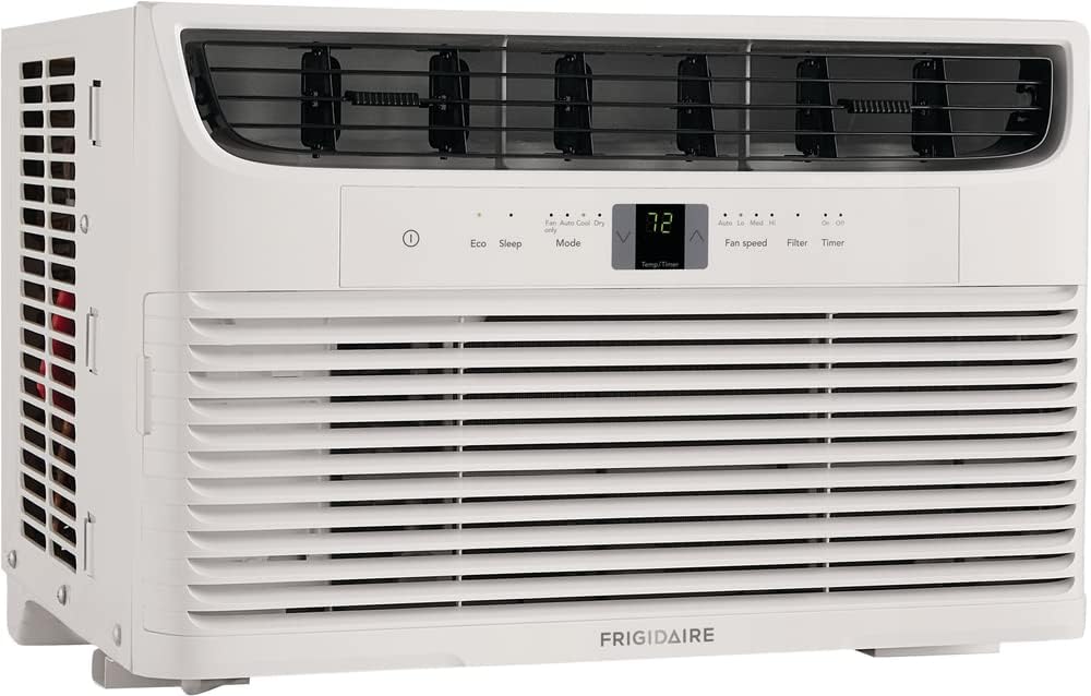 Frigidaire Window-Mounted Slider Casement Air Conditioner, 8,000 BTU, in White