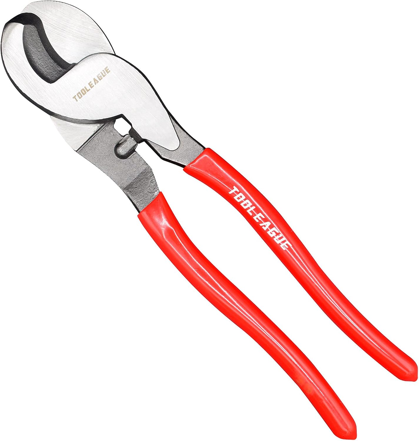 TOOLEAGUE 10 inches Cable Cutter,Heavy Duty Cable Cutting, High Leverage Cutter for Aluminum, Copper, Wire, Communications Cable
