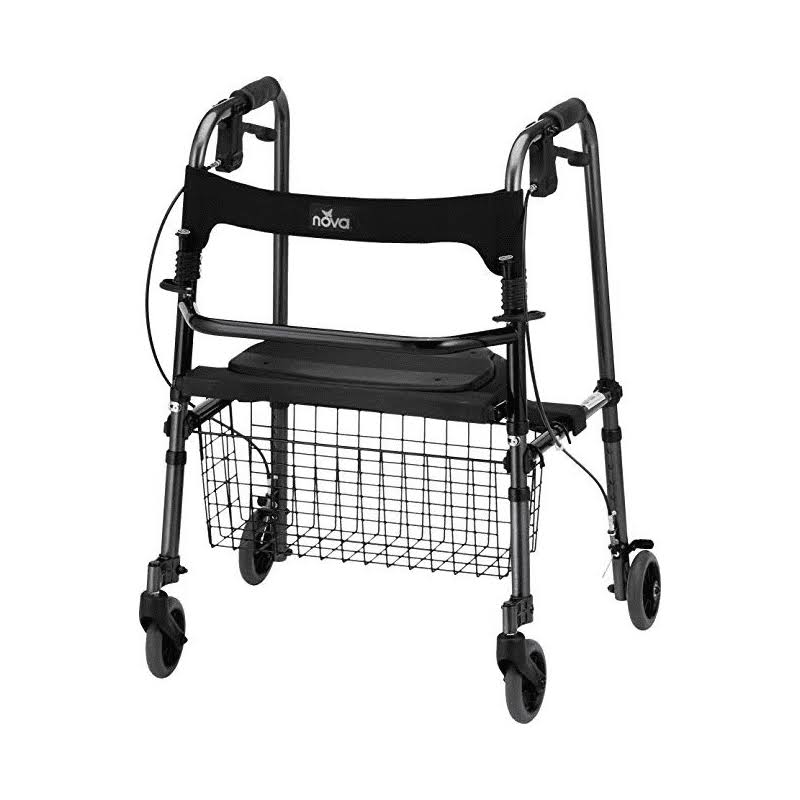 Nova Cruiser De-Light Rolling Walker : Blue