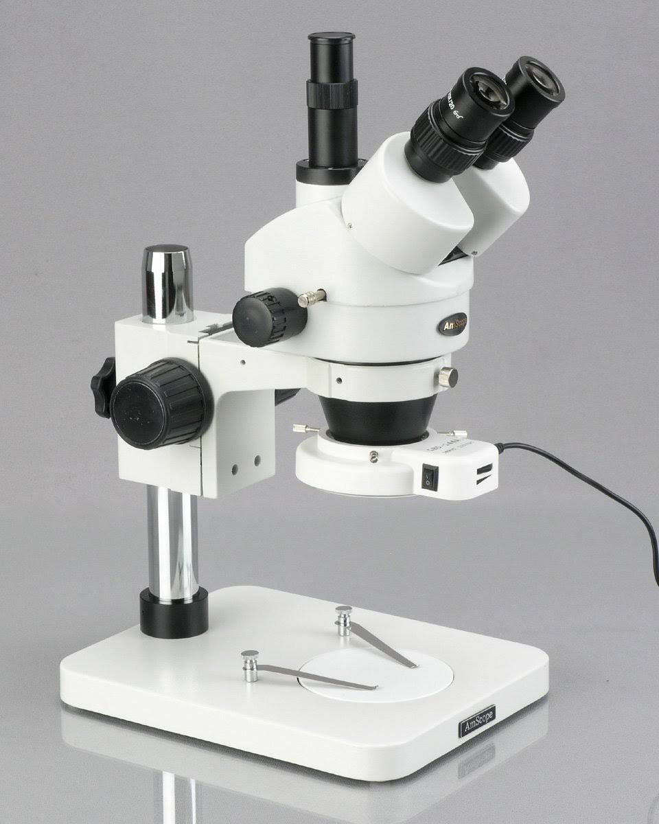 Amscope 7X-45X Dissecting Circuit 144-LED Zoom Stereo Microscope with 3MP Digital Camera