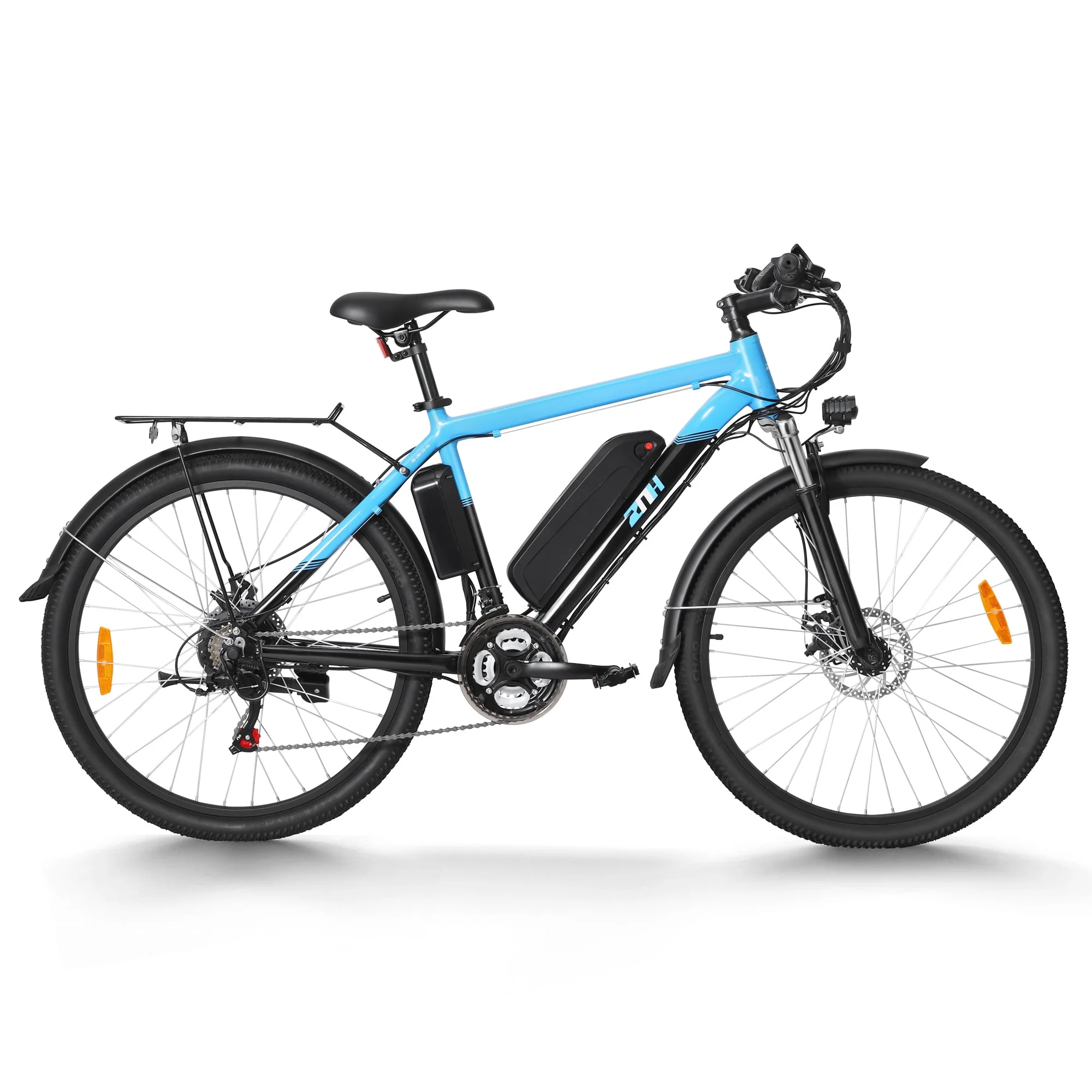 ZNH Electric Bike 26 Electric Mountain Bicycles 350W Motor E bike 21 Speed 36V 10Ah Electric Commuter Bike 20MPH Black Electric Bicycle Ebike