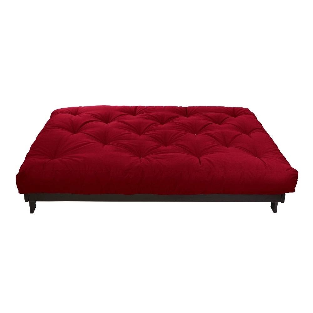 Porch u0026 den Hansen Full-Size 5-Inch Futon Mattress - Khaki