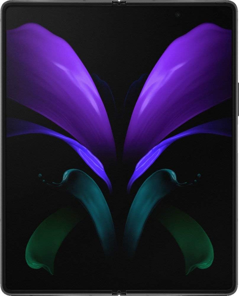 Samsung Galaxy Z Fold2 5G 12GB + 256GB SM-F916B EU/UK Model Dual SIM (Single Physical Sim + Esim) Factory Unlocked International Version GSM - Mystic Black (Ships After 09/18)
