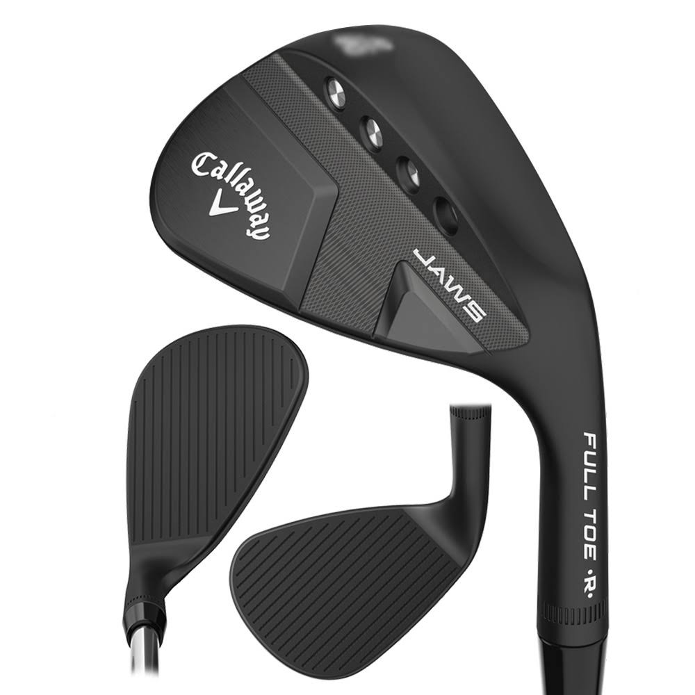 Callaway Jaws Full Toe Raw Black Wedge RH Graphite 58