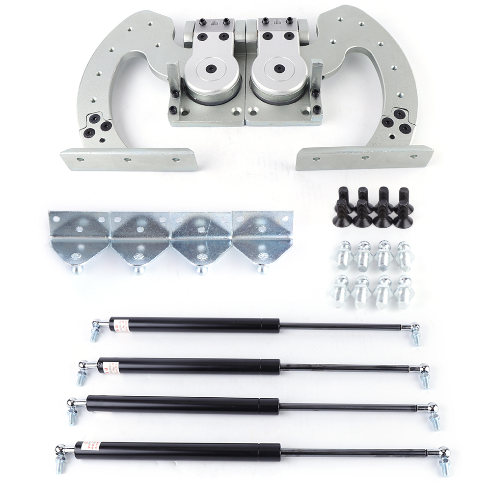 Miumaeov Lambo Doors Kit Universal Bolt on Vertical Door Hinge Kit Fit for Chevrolet Nissan Mazda Ford Subaru Toyota Adjustable 90 Degree Most Car Vertical Doors