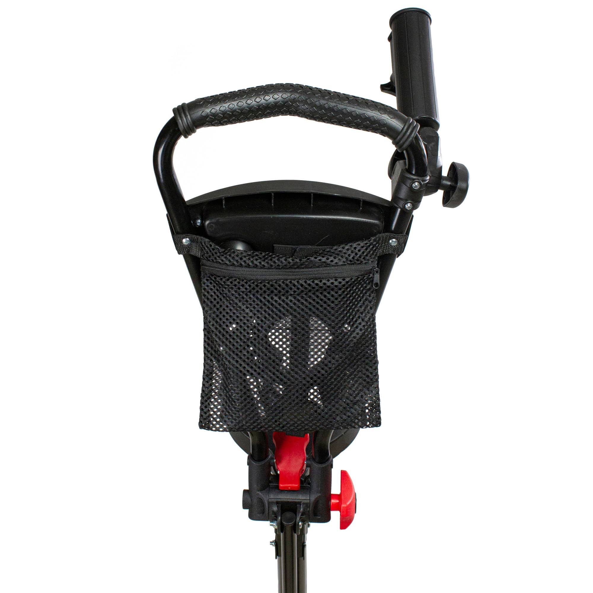 Northlight 48x22 Black Easy Folding 3 Wheel Golf Bag Push Cart