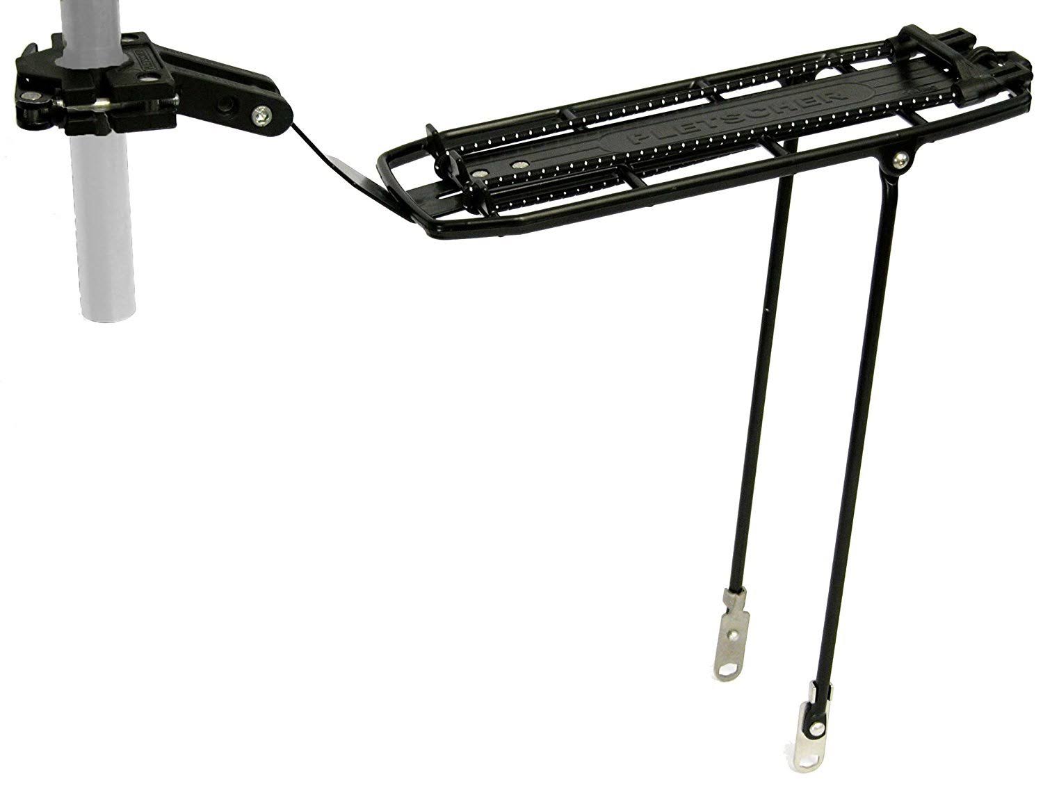 Pletscher Quick Suspension Carrier Pannier Rack - Black