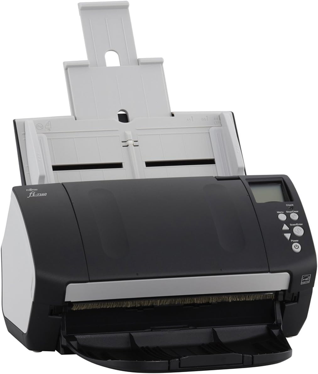 Fujitsu fi-7160 Trade Compliant Professional Desktop Color Duplex Document Scanner with Auto Document Feeder (ADF)