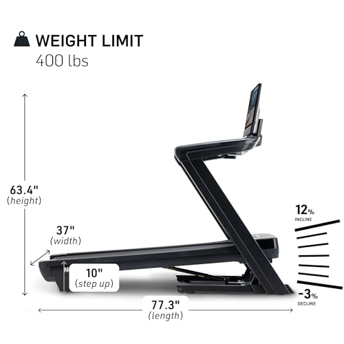 NordicTrack Commercial Series: Premium Foldable Treadmills, Incline & Decline, iFIT Membership Required to Access iFIT Content & Features