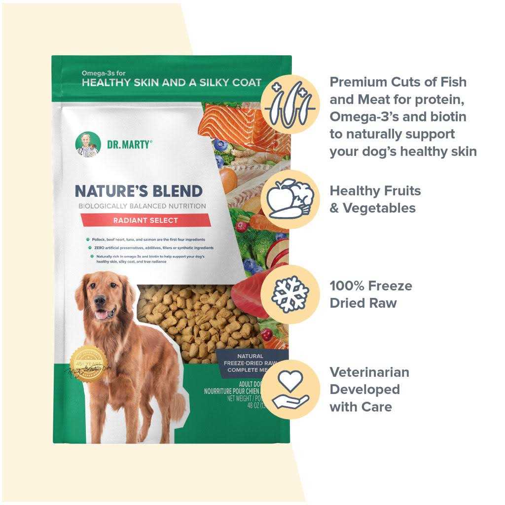 Dr. Marty Nature's Blend Radiant Select Freeze Dried Dog Food - Pet Supplies online store