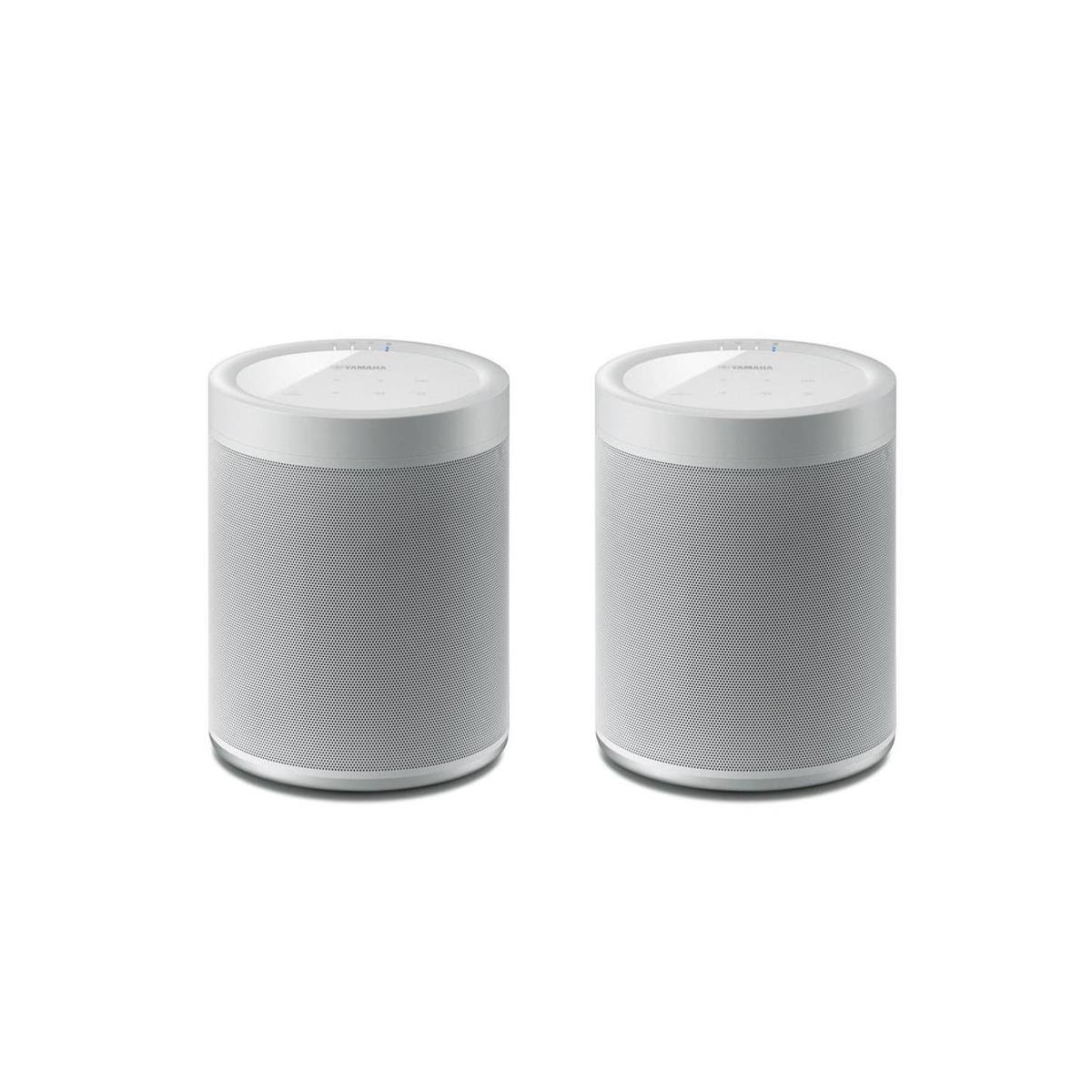 Yamaha WX-021 MusicCast 20 Wireless Speaker, White, Pair WX-021WH 2