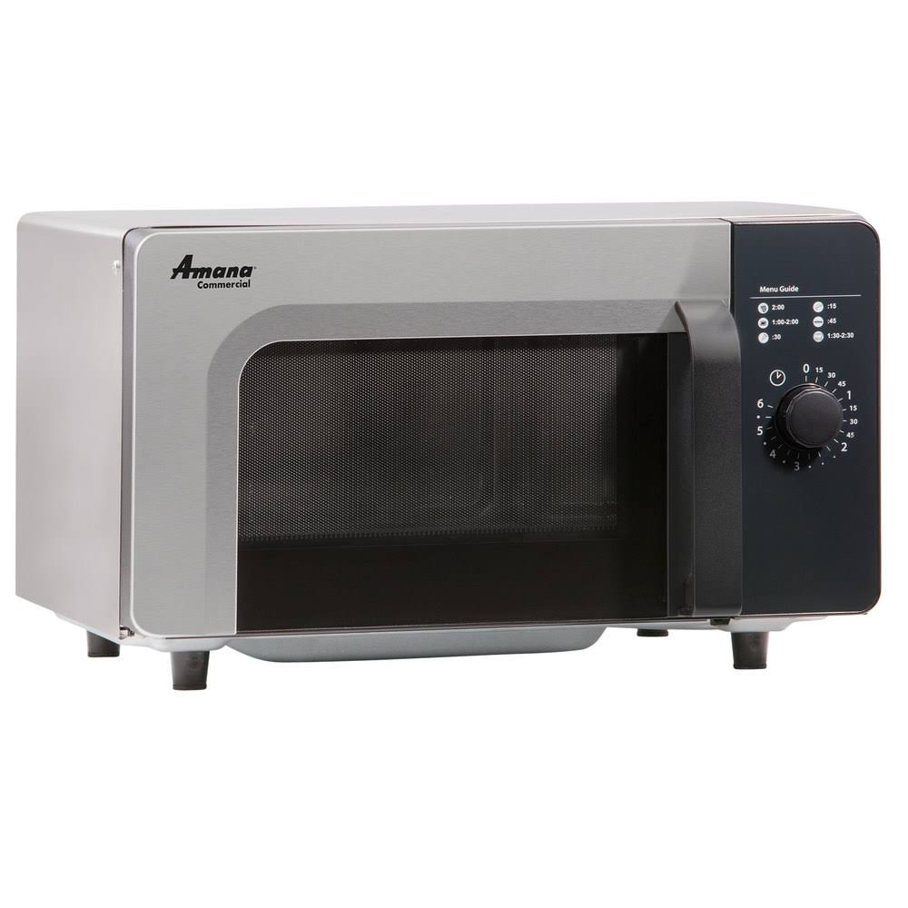 Amana RMS10D 1000W Microwave - 0.8 cu ft - Stainless Steel