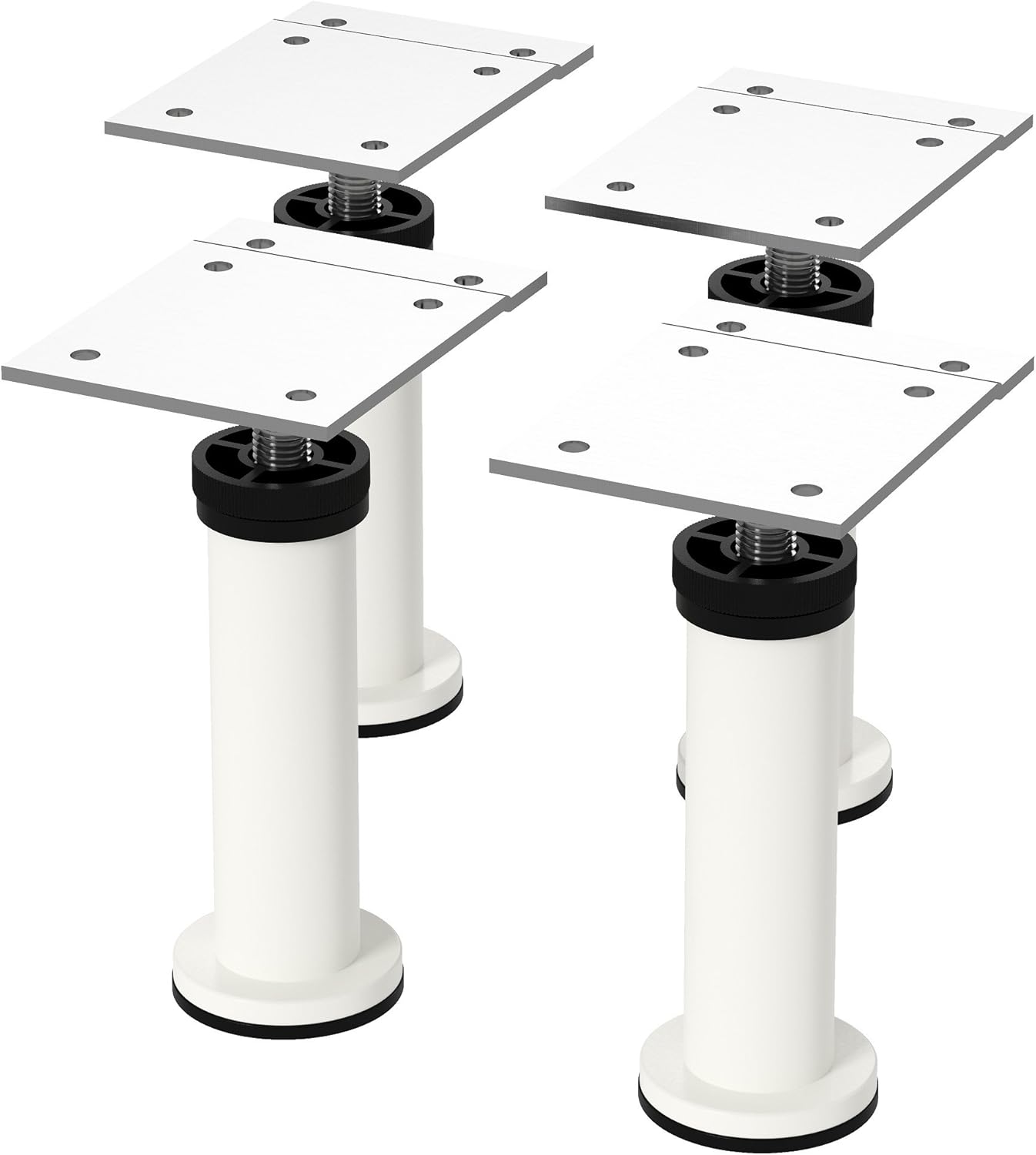 IKEA - CAPITA Leg, Stainless Steel 4 3/8-4 3/4 (X4) Pack of 2
