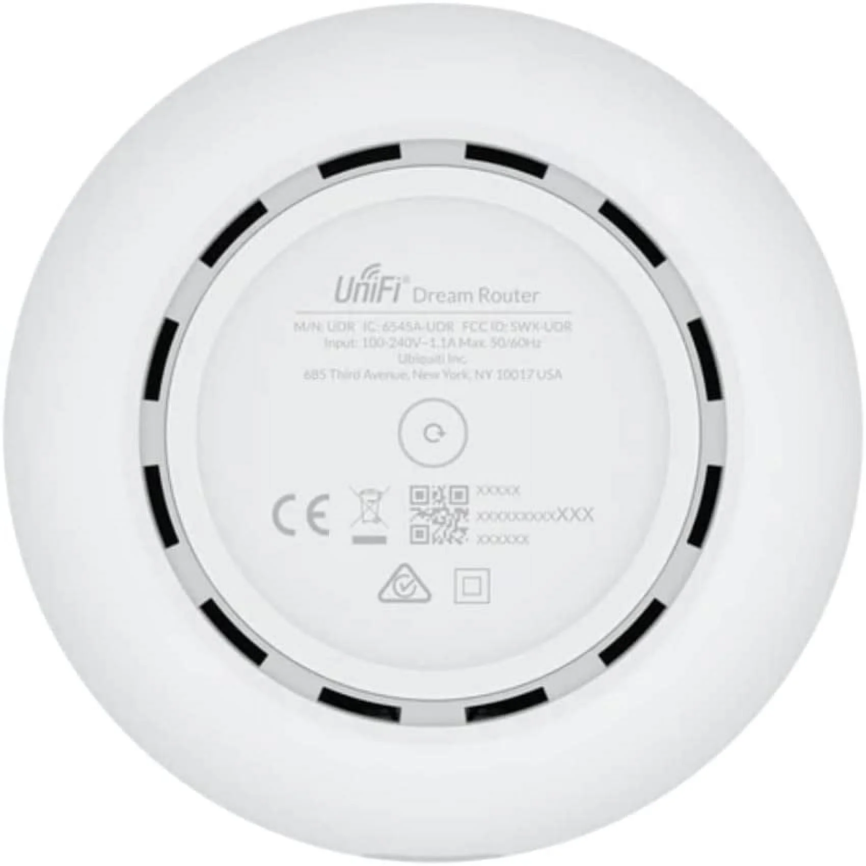 Restored Ubiquiti UniFi Dream Router, Four-Stream WiFi 6 Technology (Refurbished)