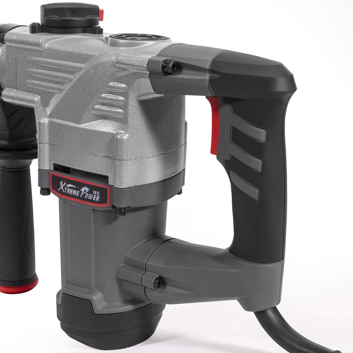 XtremepowerUS 45356 Rotary Hammer Drill w/Bits & Case Electric 1-1/4" SDS Concrete Cement Masonry