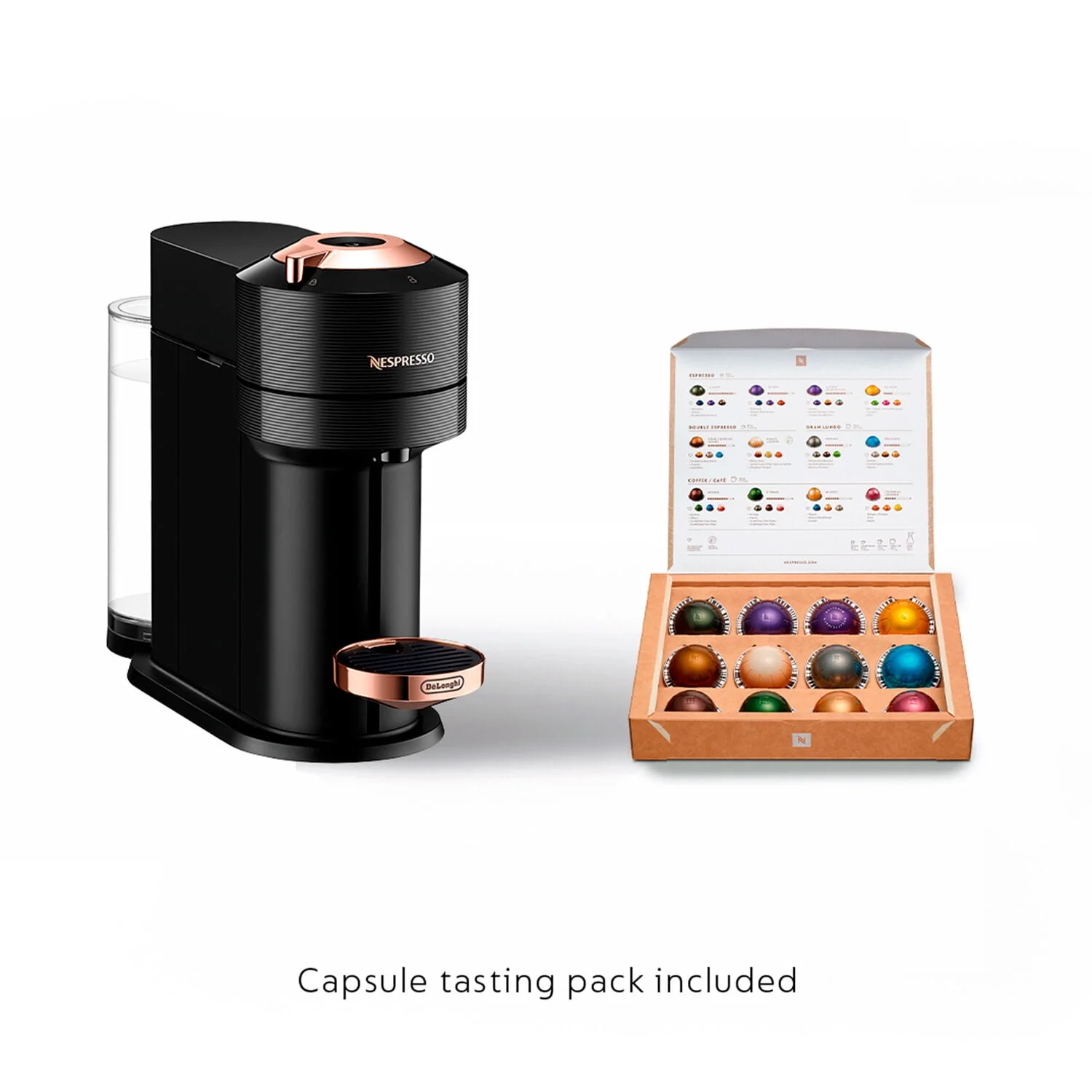 Nespresso Vertuo Next Coffee and Espresso Maker by DeLonghi, Dark Gray