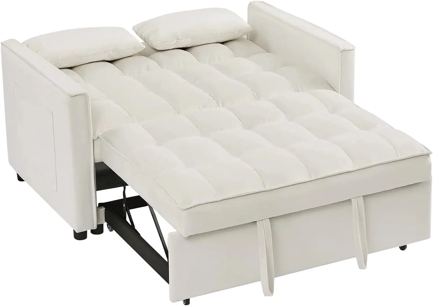 3 in 1 Convertible Sleeper Loveseat, Futon Sofa Couch With Pullout Bed ,Furniture for Living Room sofa bed  home furniture
