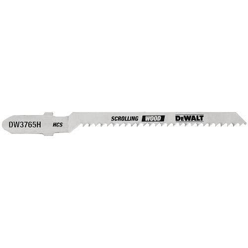 DeWalt DW3765H T-Shank Jig Saw Blade 3, 12 TPI - 125 Pak